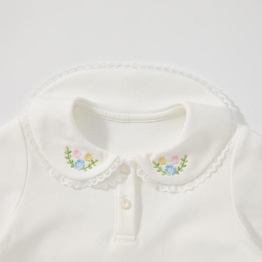 Cucutas女幼童长袖T恤CY26SPW613米白80#-120# 商品图7