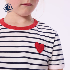 【5F】Petitbateau小帆船2026新品女童T恤衫