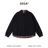 SDSA男装2026新款高贵轻奢时尚拼接假两件立领衬衫百搭时尚休闲 商品缩略图0