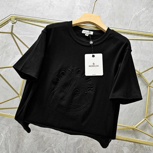 蒙口2026春夏新款经典凹凸印短袖T恤 商品图2