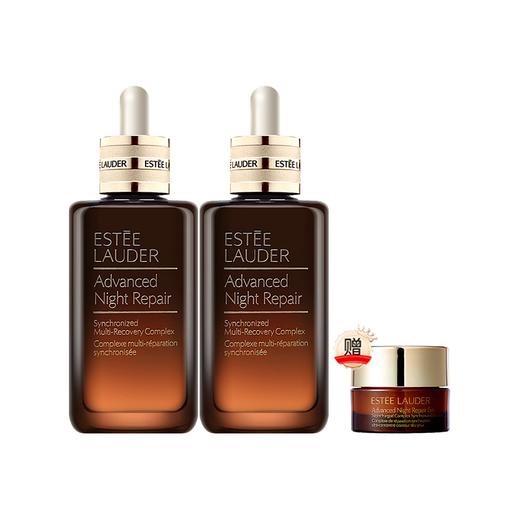 【送礼盒礼袋】 雅诗兰黛第七代小棕瓶精华100ml*2瓶 赠送小棕瓶眼霜5ml  一般贸易 商品图13