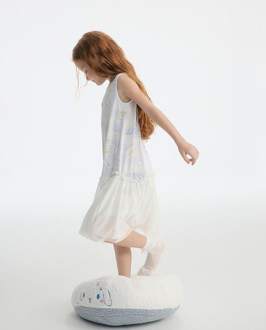 【5F】爱慕儿童奶皮大耳狗晚安好眠背心裙 AK144L363 商品图3