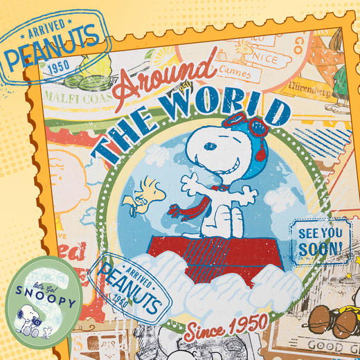 1008片 平面塑料拼图 U1229 史努比的环球冒险【Showpiece L】 商品图4