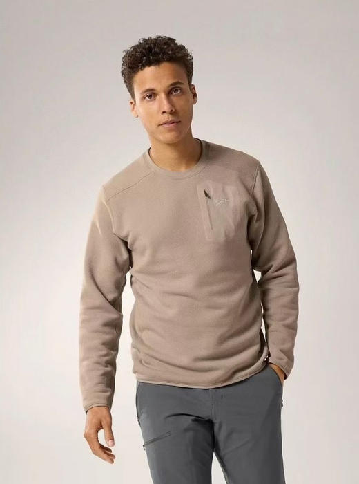 抓绒卫衣  灰驼色。黑色。只有M S 商品图1