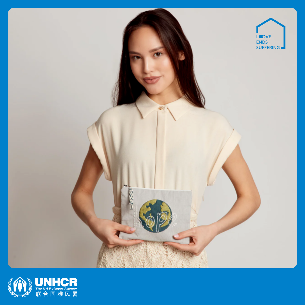 心艺手作：“和平希望”收纳袋 Hope Pouch