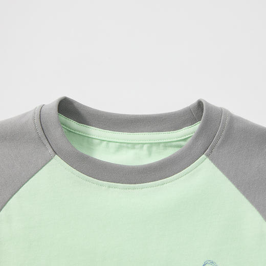 Cucutas幼童长袖T恤CY26SPW514蓝白色调/紫色调/绿色调（80#-140#） 商品图7