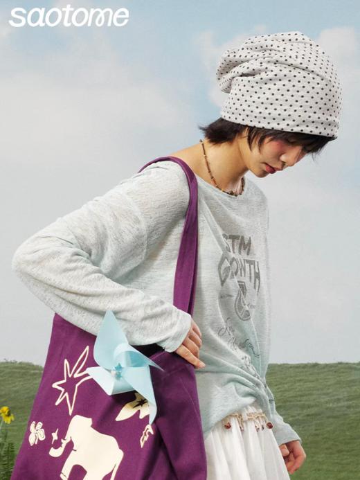 早乙女惠子saotome/STMPSMZ211616/波点堆堆帽 商品图0