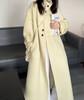【YW】无忧购“清仓福利”冬季高端立领双面羊绒大衣女长款宽松慵懒感毛呢外套2609（现货48小时发货） 商品缩略图8