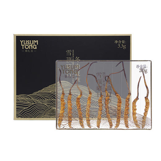 【大眼睛-2月】羽心堂 雪顶曜日冬虫夏草 10根特级 虫草 孕妇不可用 国内发货 商品图3