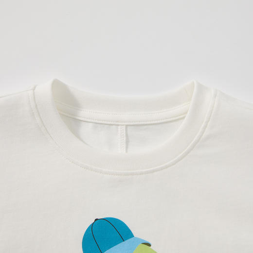 Cucutas男幼童长袖T恤CY26SPW543米白80#-130# 商品图5