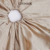 LIYIHAN 2025新款醋酸缎面时尚发圈法式高级感马尾扎头绳发饰复古 商品缩略图2