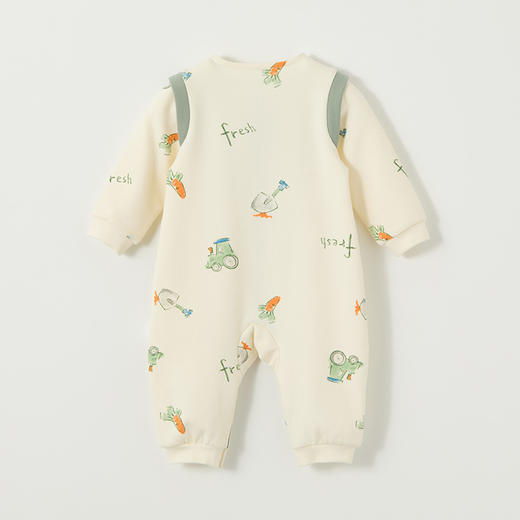 Cucutas男婴童连体服CY26SPW212绿白色调66#-80# 商品图10