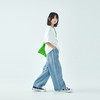 棵初2026年夏新款亲子中大女童经典复古牛仔裤宽松凉感亲肤休闲裤 商品缩略图3