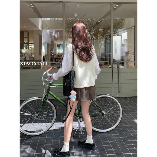 <曾小咸推荐>韩系外穿无袖背心马甲女上衣 商品图4