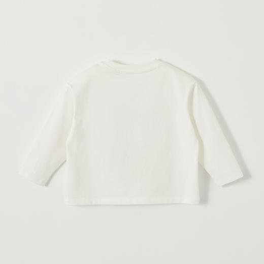 Cucutas幼童长袖T恤CY26SPW508米白/深灰（80#-130#） 商品图12