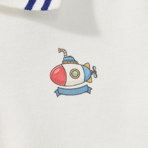 Cucutas男幼童长袖T恤CY26SPW530米白80#-120# 商品图4