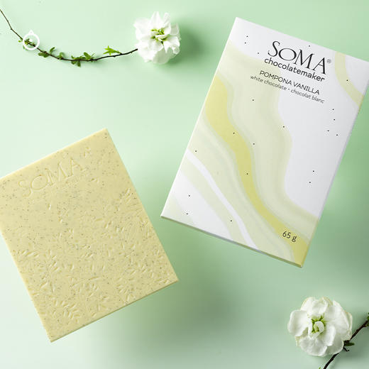 企鹅市集|加拿大进口SOMA单源/增味巧克力 33/65/90g 多口味可选 烤白巧/香草/酒糟/野莓泡泡等 商品图6