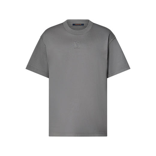 L-T （男装）灰色压纹T恤 商品图0