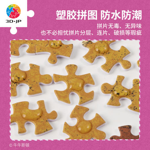 500片 平面塑料拼图 H4216 牛牛斯頓-名作系列-花儿盛开了 商品图4