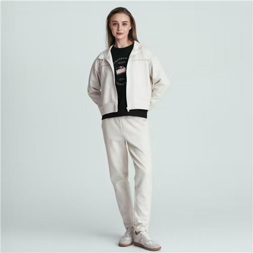 佐丹奴女装26年新款空气三明治拉链连帽外套05376124 商品图2