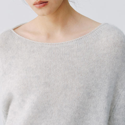 东黎 • 复苏的呼吸 绒丝柔软亲肤圆领套衫 6020 商品图8