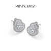 意趣东方系列 ShiningHouse[培育] 18K金钻石耳饰 葫芦形2克拉钻人工真钻人造钻石K金耳饰时尚钻石耳饰【此商品不支持7天无理由退货退款】预计3日发货 商品缩略图1