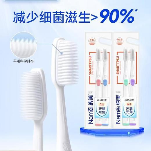 纳美柔洁纳米丝牙刷四支2003 商品图1