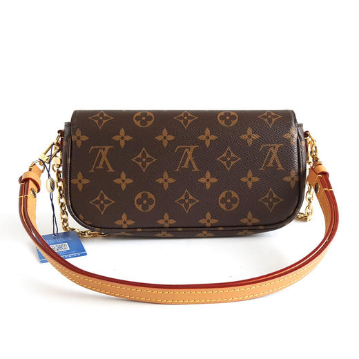 【98新】LV路易威登M81911棕色老花IVY腋下包链条包单肩包女士310126AK04 商品图4