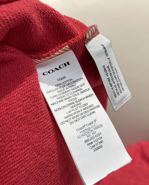 正品Coa*h蔻*女士飞马刺绣针织卫衣020602 商品图2