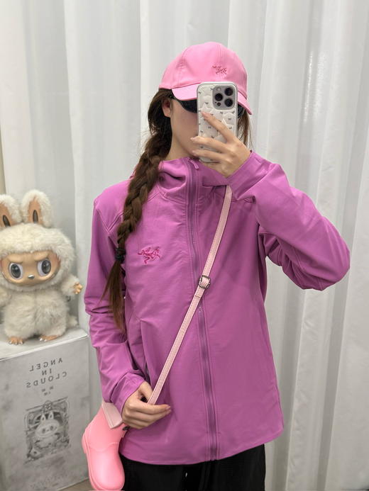 始祖鸟 Gamma Hoody女款软壳 冲锋衣(MG) 商品图5