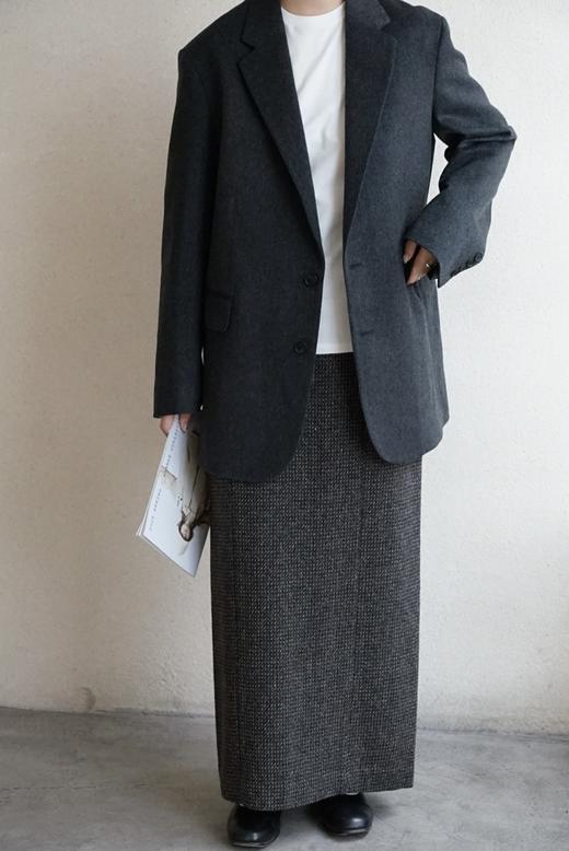 Auralee 羊绒磨毛西装(CASHMERE MOLESKIN JACKET) 商品图5