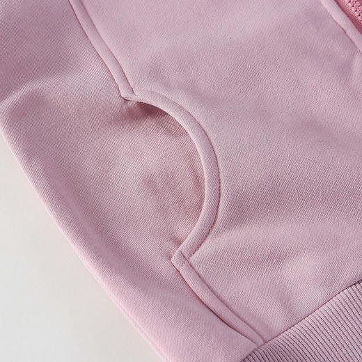 【10A抗菌】棉花堂春款牛仔刺绣标俏皮萌趣针织连帽外套童装FA61058 商品图9