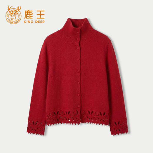 秋冬新款女式长袖针休闲织高领羊绒衫L805999 商品图0