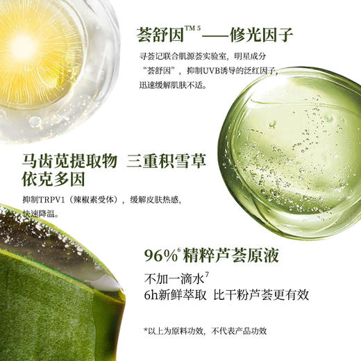寻荟记芦荟胶速修胶晒后修护祛痘补水加量装200g 商品图3