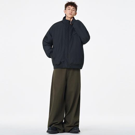 【买手优选HS】立领设计舒适防风保暖百搭棉服外套 商品图1