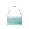 【品牌】MK Bradshaw 小号皮质编织拼接单肩手提女包浅蓝绿色 商品缩略图5