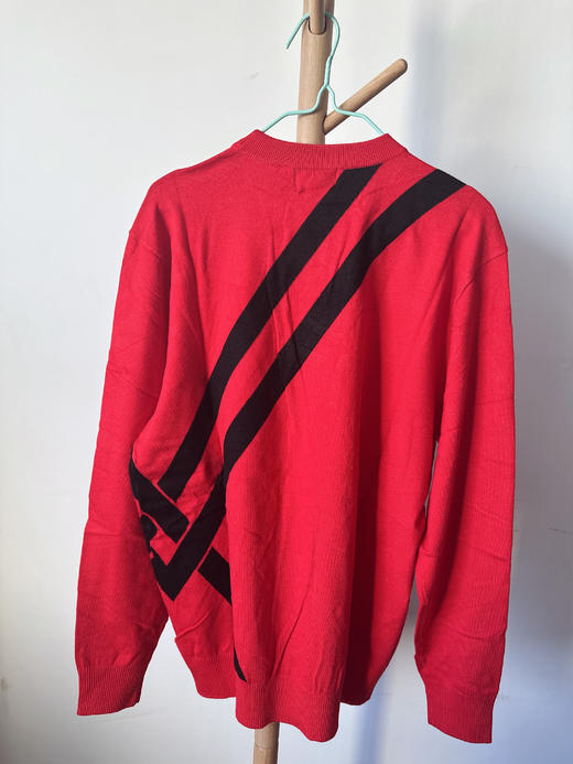 ANEW秋冬男士毛衣长袖，黑红两色可选 M121909 商品图5