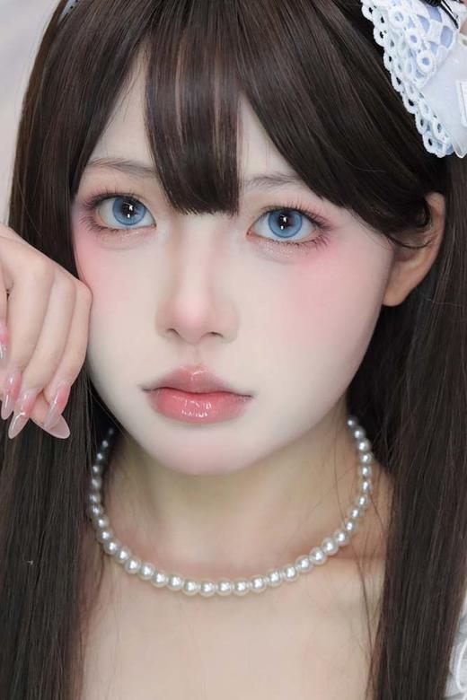 kikicon 月抛 奶盐蓝莓 直径14.2mm 着色13.5mm 商品图2