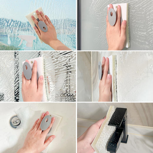 日本进口mameita纱窗网清洁擦除尘除污家用清洁刷 WHJC 商品图5