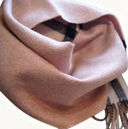 巴布瑞羊绒围巾。 自己备注颜色 商品图8