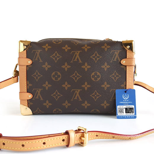 【95新】LV路易威登M46358中号老花谷爱凌软盒子Side Trunk单肩斜挎包女士030226AK03 商品图4