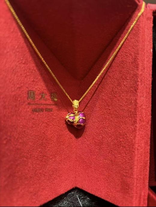 周大福新品推出：故宫七彩葫芦足金 商品图4