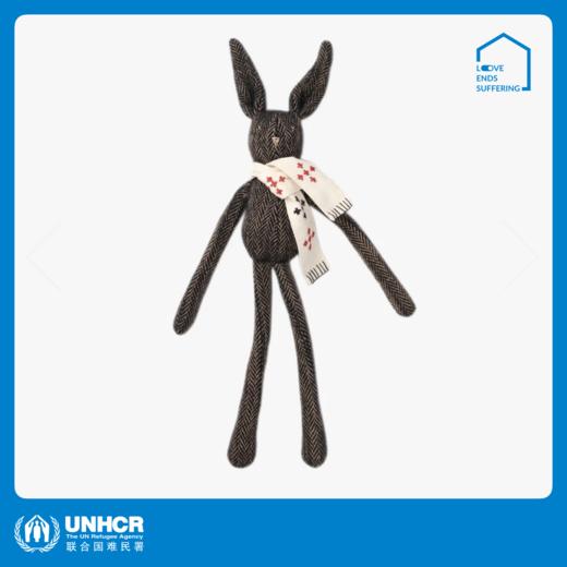 心艺珍藏：MADE51x Uma Wang 灰色兔Luca公仔 Luca Rabbit Doll 商品图0