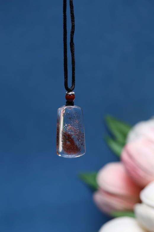 迷罗元和堂 | 白水晶幽灵无事牌|天然水晶有冰裂 矿坑 棉絮 介意勿拍【器悟雅玩】 商品图0