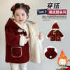 韩版网红女童爱心毛呢外套 冬款洋气年服大衣 商品缩略图3