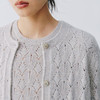 东黎 • 复苏的呼吸 山羊绒女士轻盈透气镂空圆领开衫 6030 商品缩略图5