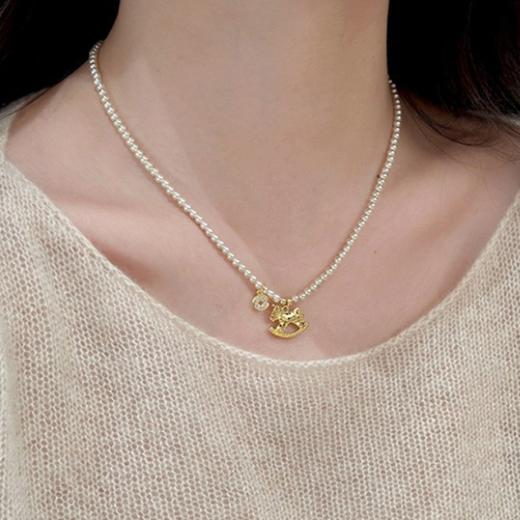 碎冰冰小马项链手链 | 一抹精致鎏光，点亮新年穿搭，百搭又显肤白 商品图1