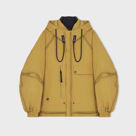 【新品上新】HX 冬季短款带帽羽绒服Z100540108101 商品图4