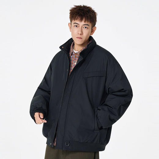 【买手优选HS】立领设计舒适防风保暖百搭棉服外套 商品图3