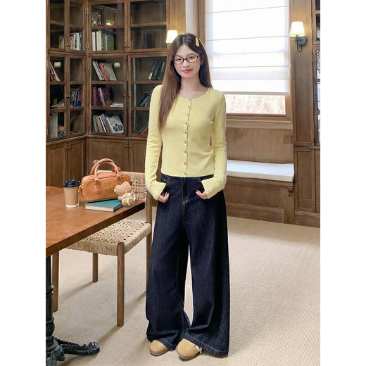 <曾小咸推荐>4.9现货秒杀 ！微信超特价！韩系亨利领针织衫 日常189.99 立减110 秒杀79.99！！ 商品图2